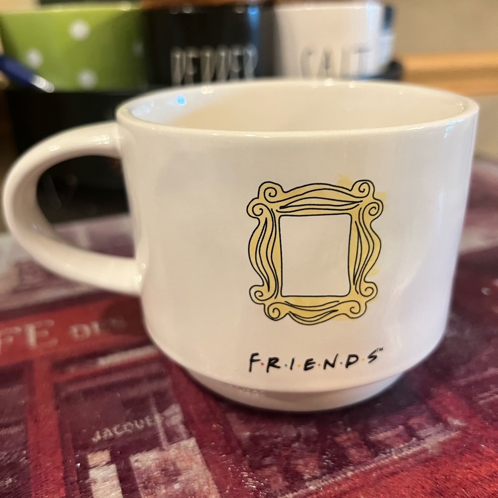 Rae Dunn White Tea Mug